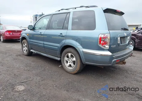 2006 Honda Pilot Ex-L from USA, damaged, VIN 2HKYF18596H557850